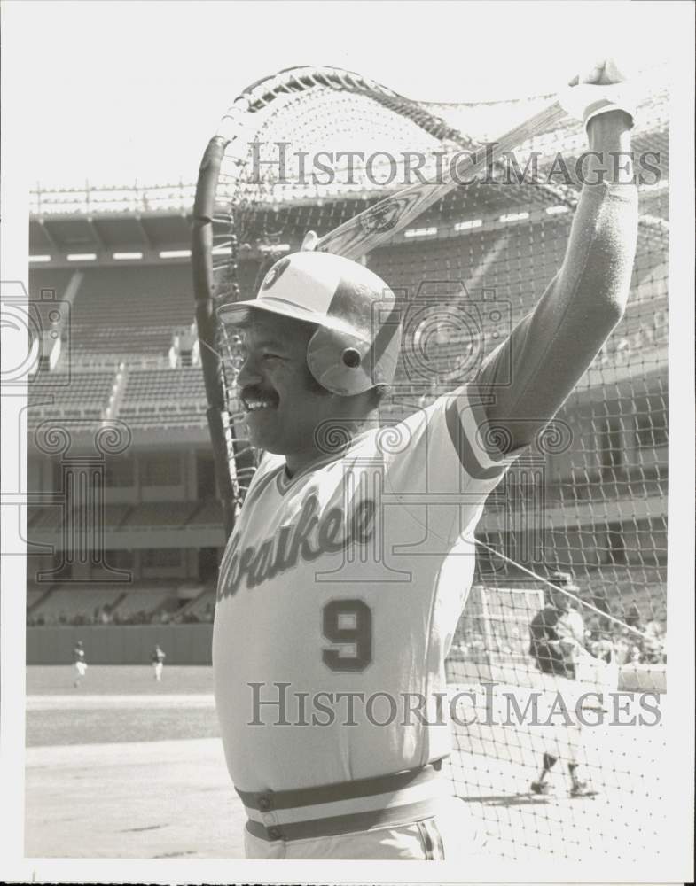 1979 Press Photo Milwaukee Brewers baseball player Larry Hisle - hps19100- Historic Images