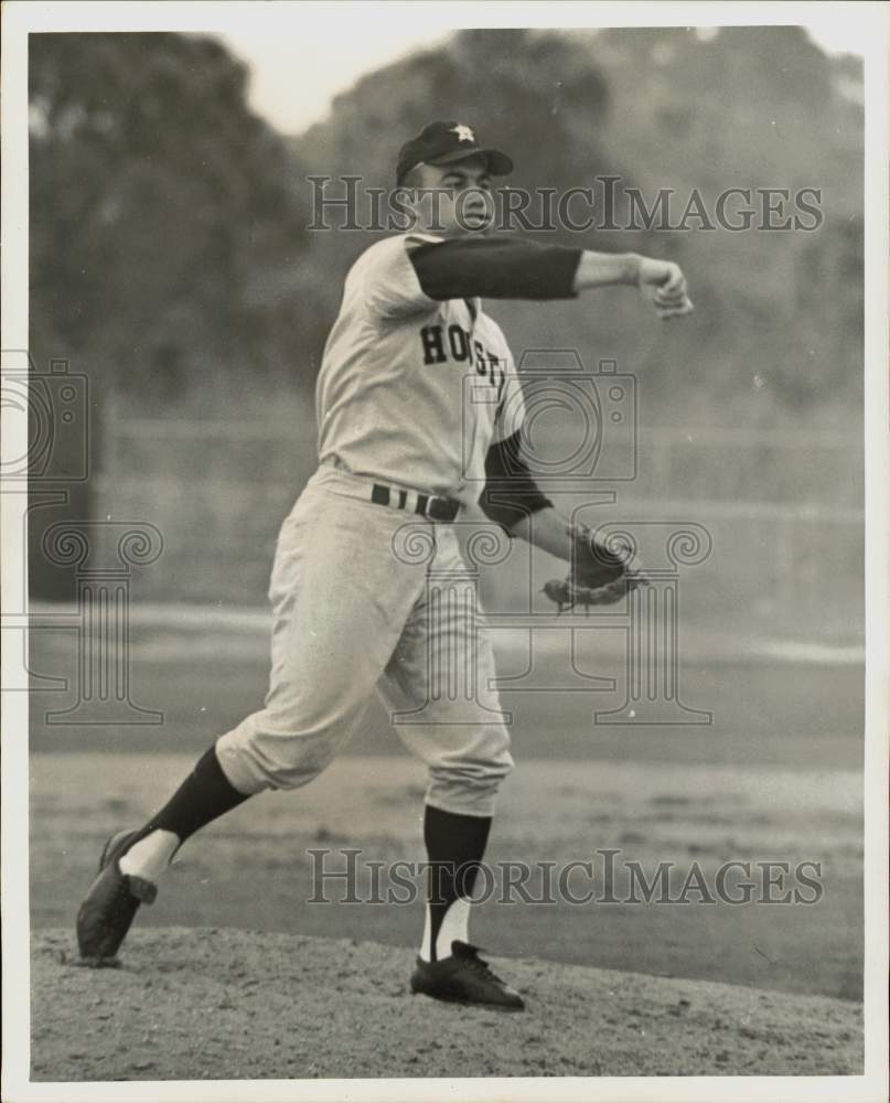 1967 Press Photo Houston Astros baseball pitcher Dave Giusti - hps19482- Historic Images