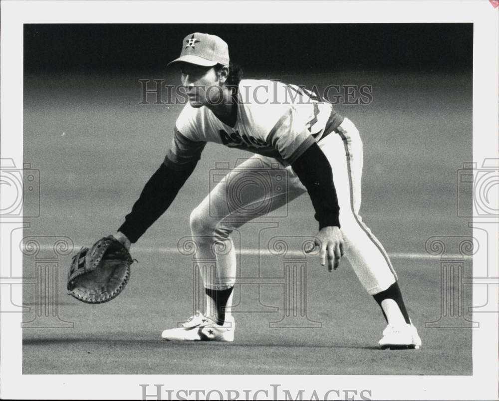 1980 Press Photo Houston Astros Baseball Player Danny Heep - hps19817- Historic Images