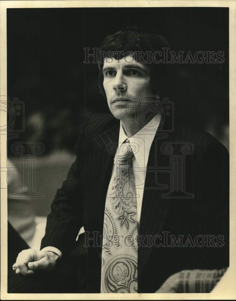 1973 Press Photo Houston Rockets Basketball Coach Johnny Egan - hps20218- Historic Images