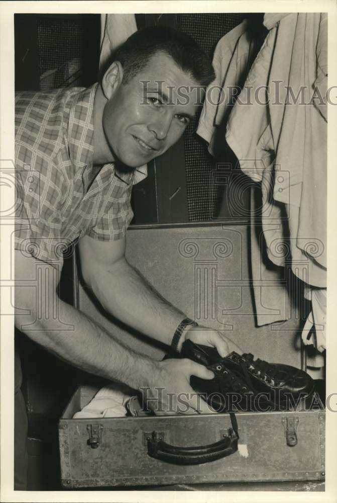 1959 Press Photo Former Houston Buffaloes baseball player Harry Elliott- Historic Images