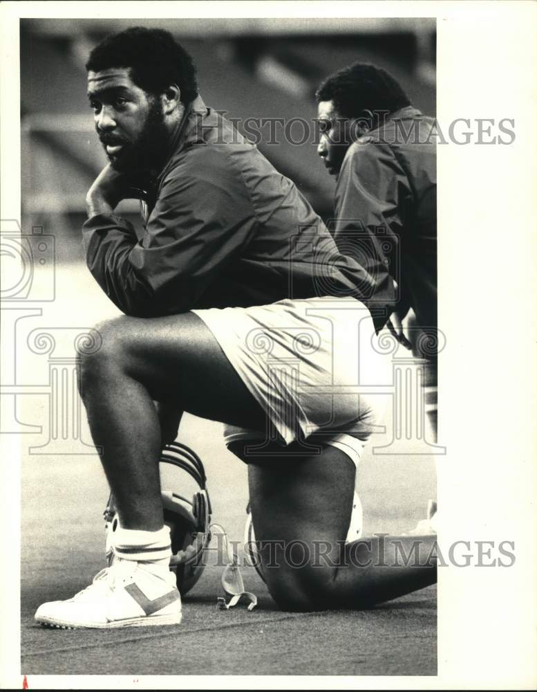 1980 Press Photo Football player Ken Kennard - hps20807- Historic Images