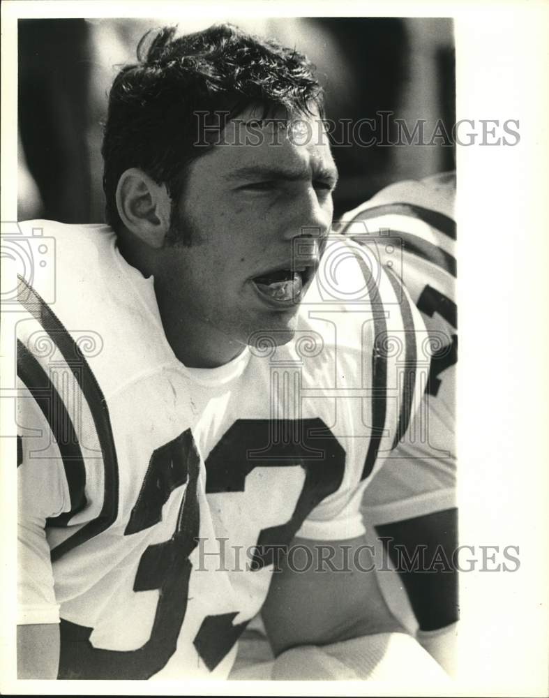 1970 Press Photo Rice University football player Randy Lee - hps20949- Historic Images