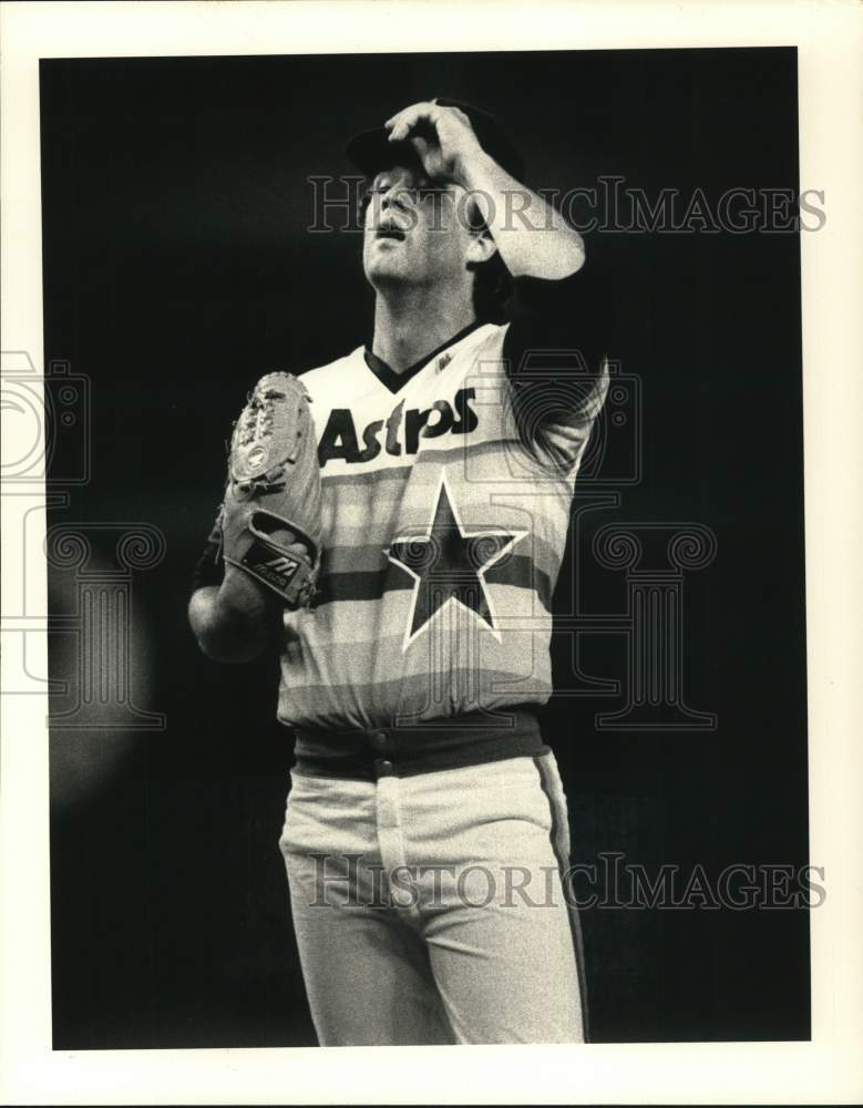 1983 Press Photo Houston Astros pitcher Bob Knepper - hps21095- Historic Images