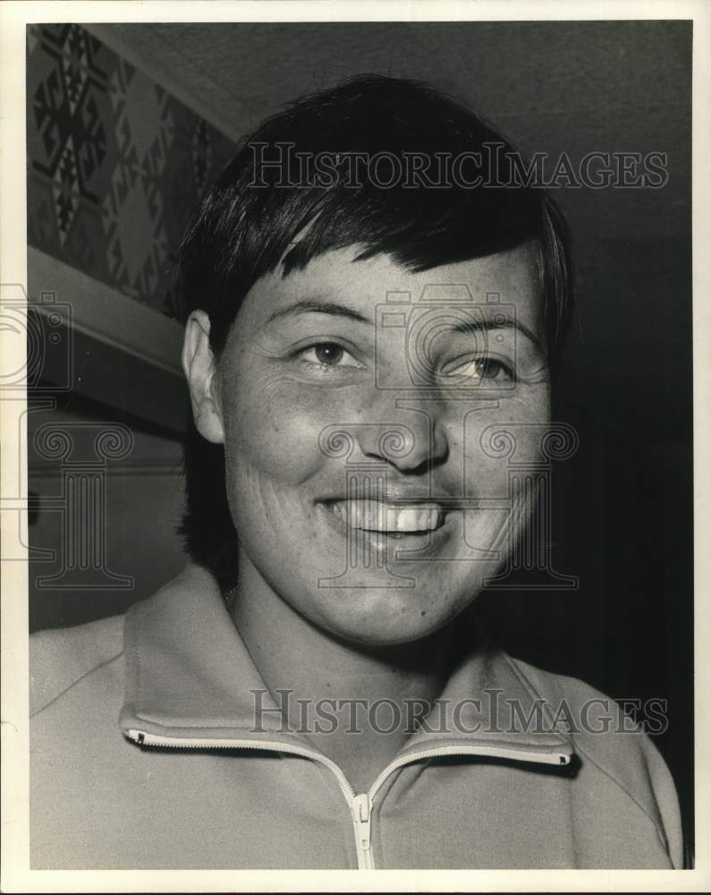 1974 Press Photo Tennis player Karen Krantzcke - hps21223- Historic Images