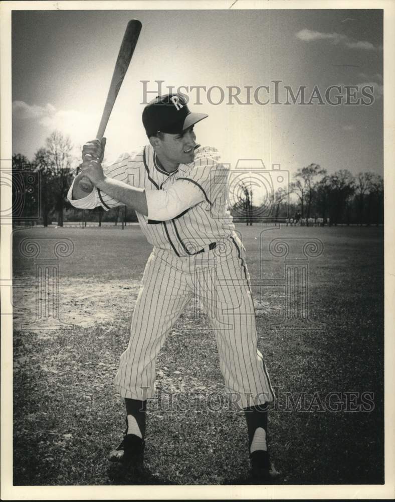 1961 Press Photo Rice University Baseball Player Richard Kristinik - hps21326- Historic Images