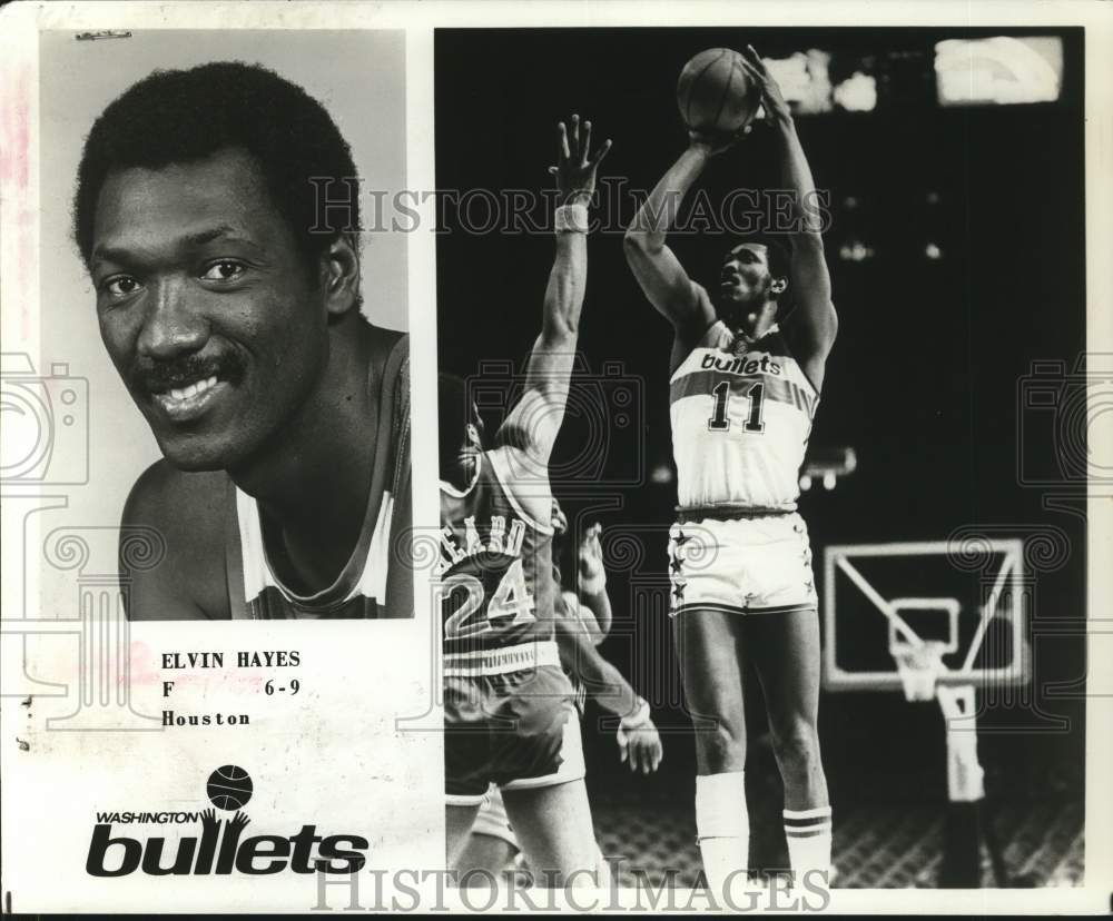 1978 Press Photo Washington Bullets Basketball Player Elvin Hayes - hps22965- Historic Images