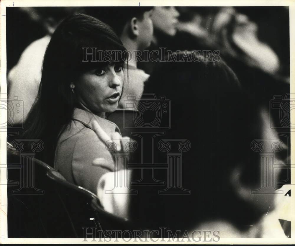 1971 Press Photo Mrs. Nancy Dierker, wife of Houston Astros player Larry Dierker- Historic Images