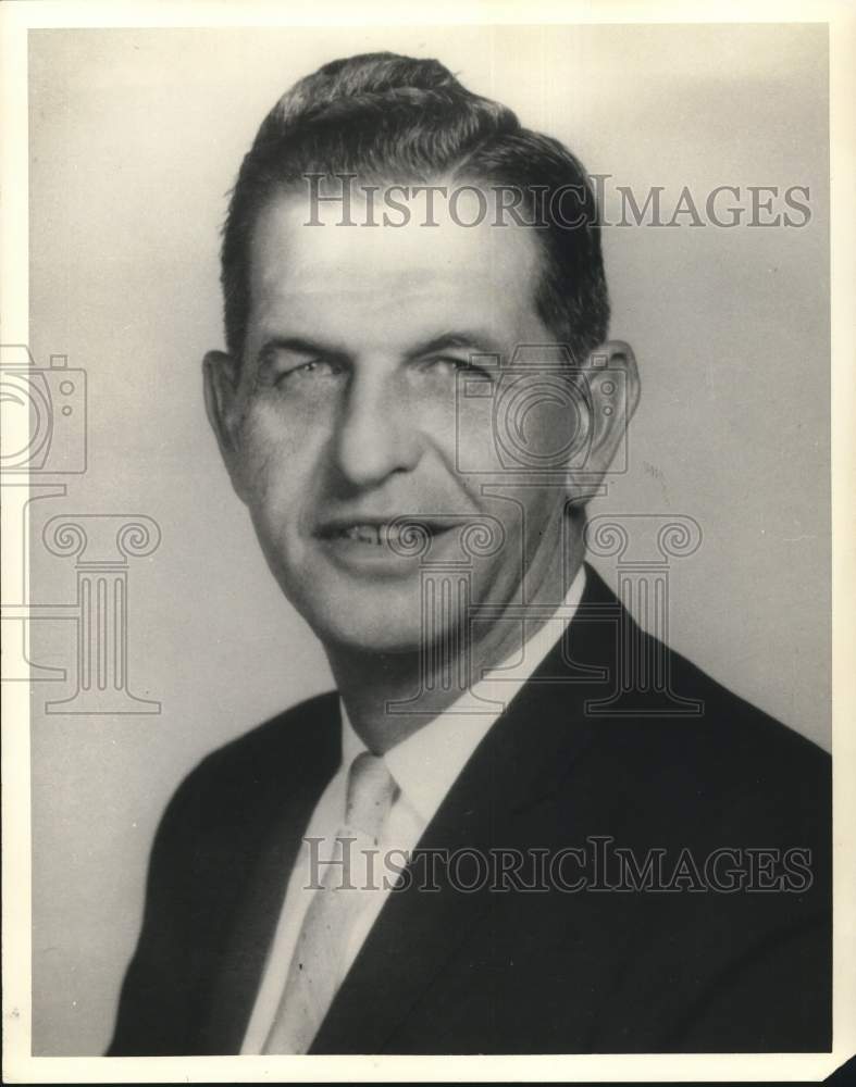 1971 Press Photo University of Houston Athletic Director Harry Fouke - hps23453- Historic Images