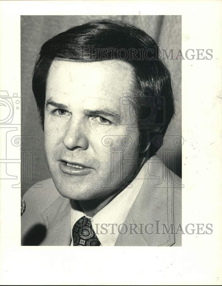 1980 Press Photo Louisville college basketball coach Denny Crum - hps23767- Historic Images