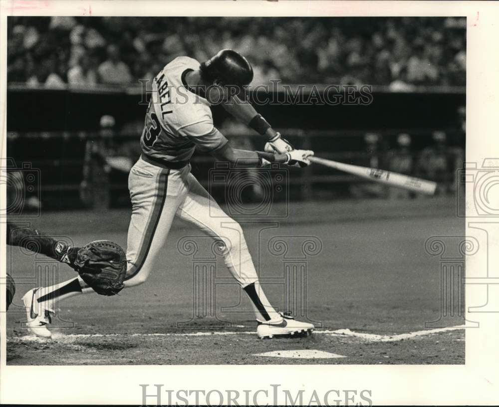 1984 Press Photo Enos Cabell, Houston Astros Baseball Player - hpx00226- Historic Images