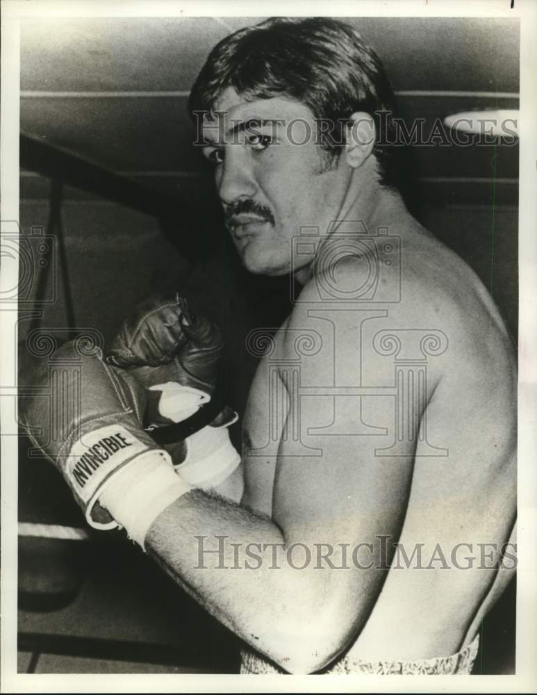 1979 Press Photo Gerrie Coetzee, South African Heavyweight Champion Boxer- Historic Images