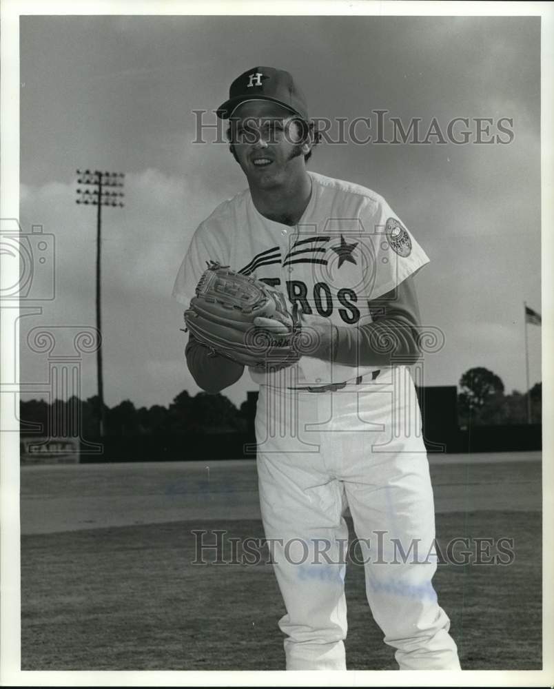 1972 Press Photo Jim York, Houston Astros Baseball - hpx01460- Historic Images