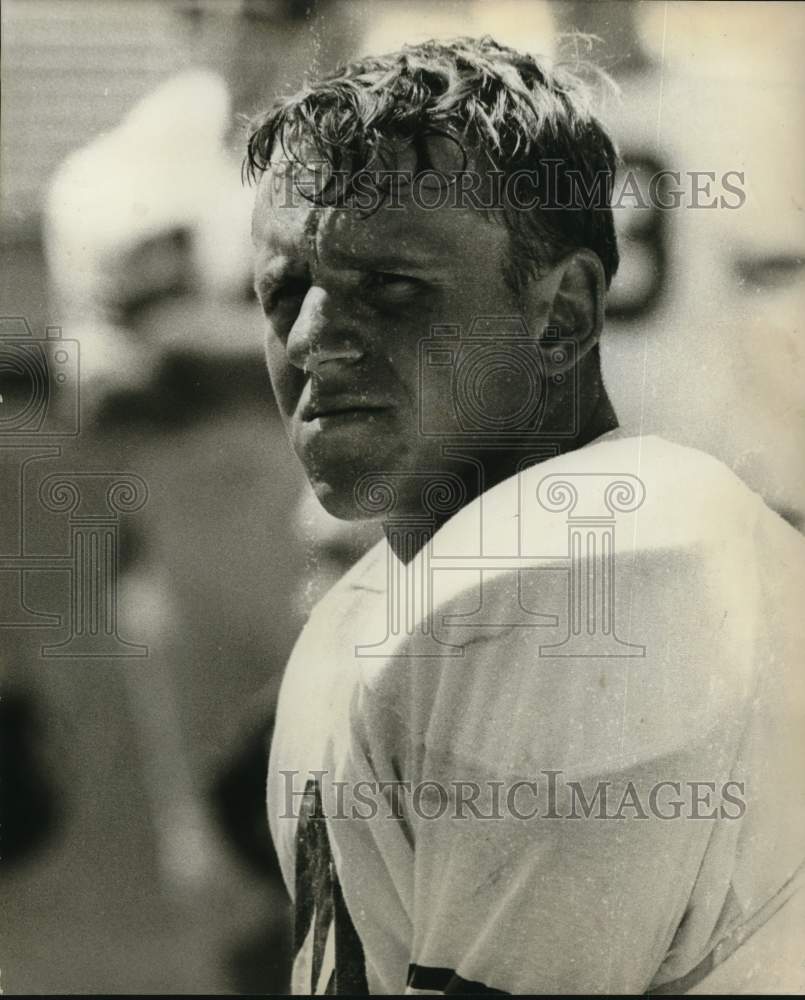 1969 Press Photo Bob Long, Houston Football - hpx01715- Historic Images