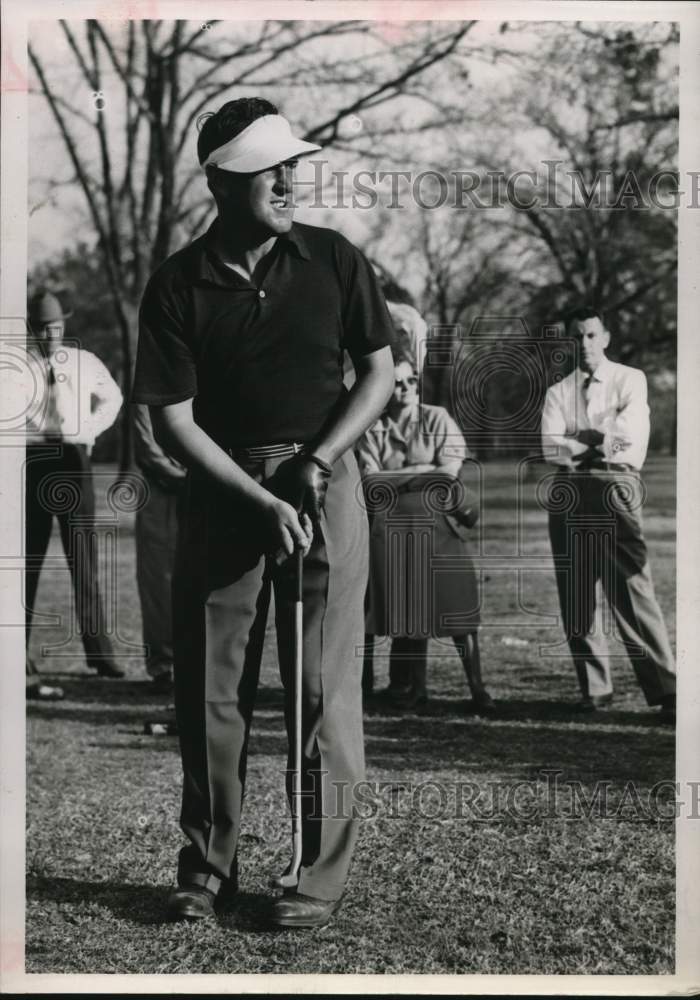 1958 Press Photo Golfer Lew Worsham - hpx01946- Historic Images