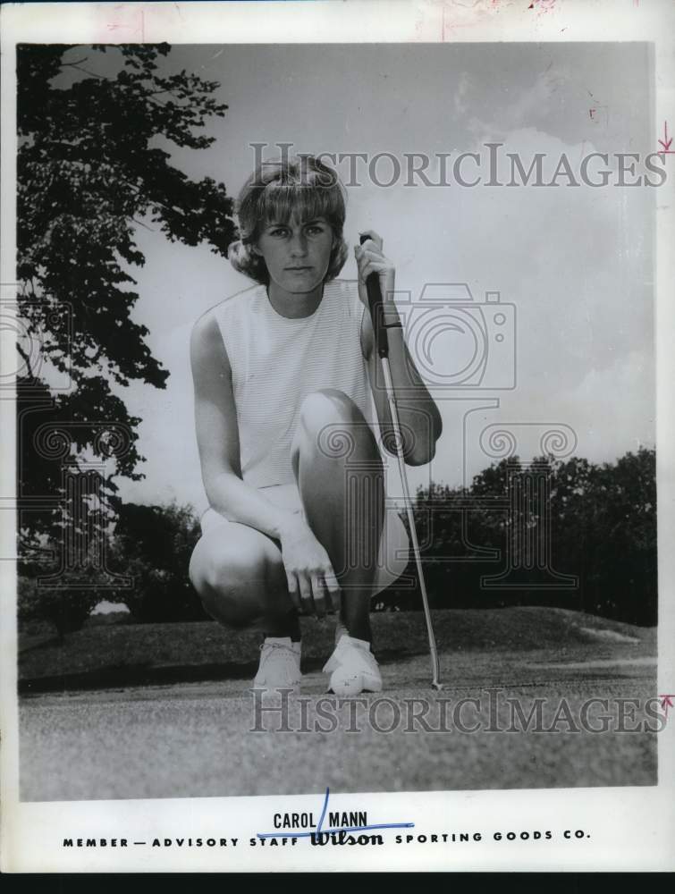 1969 Press Photo Carol Mann, Golfer - hpx02124- Historic Images