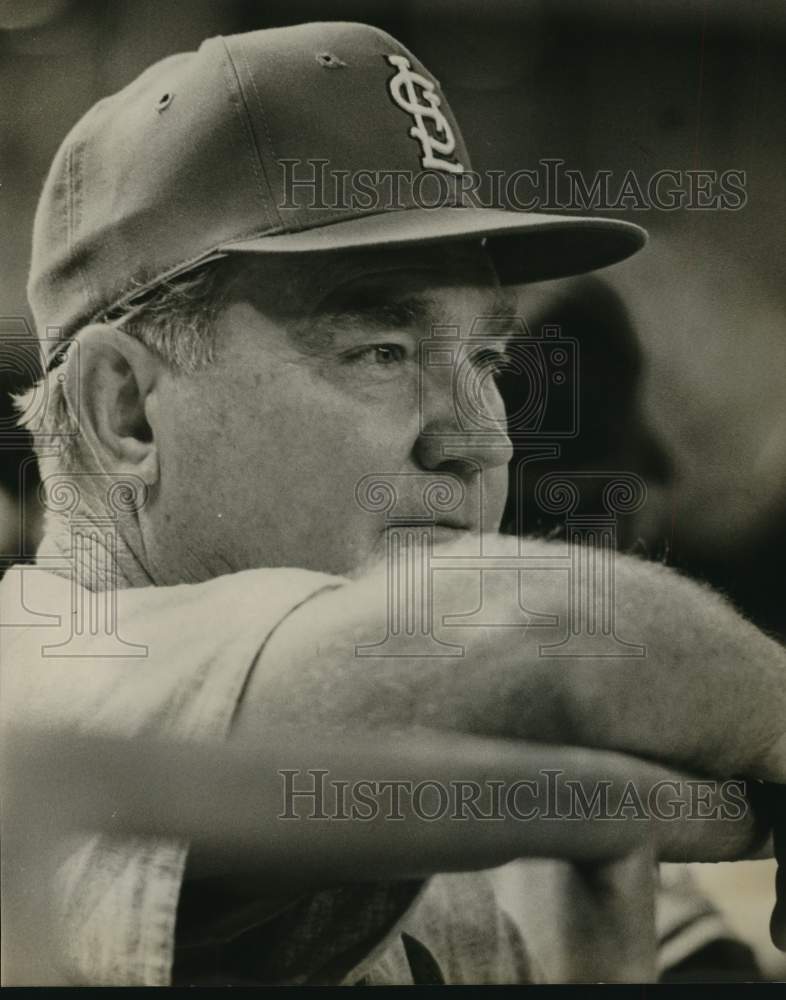 1968 Press Photo Johnny Mize, St. Louis Cardinals Baseball - hpx02696- Historic Images