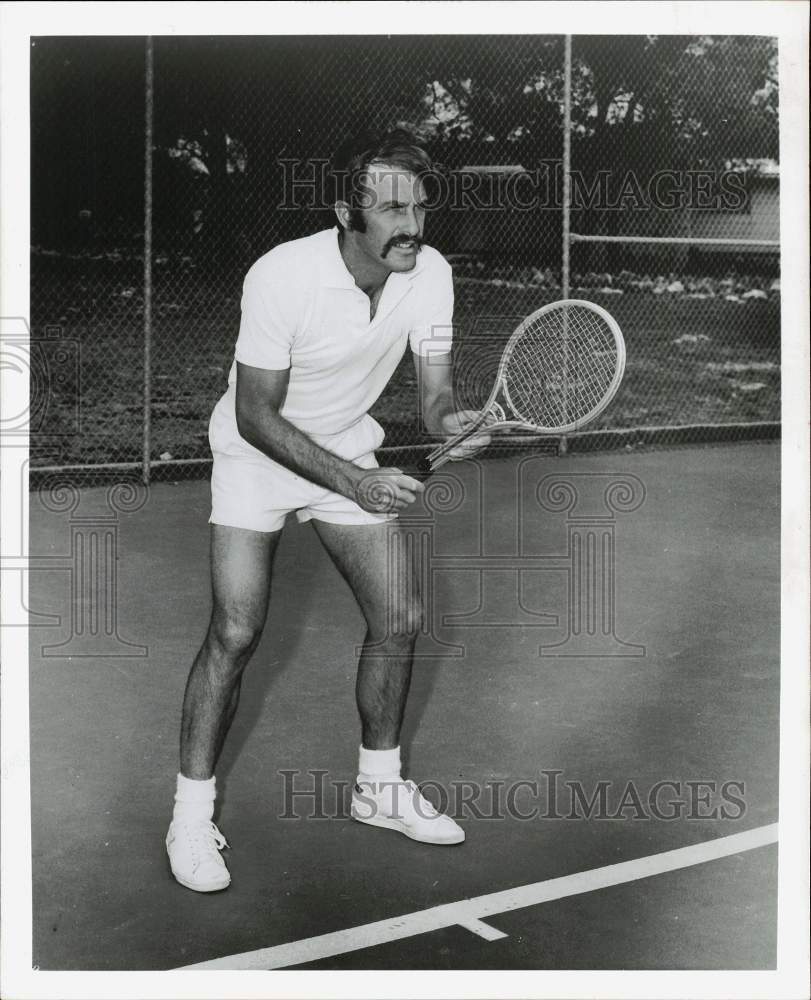 1974 Press Photo John Newcombe ready for World Team Tennis tourney - hpx05068- Historic Images