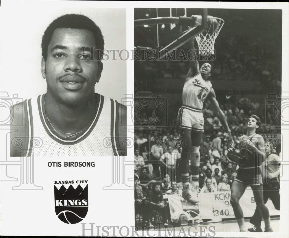 1981 Press Photo Otis Birdsong, Kansas City Kings basketball player - hpx05357- Historic Images