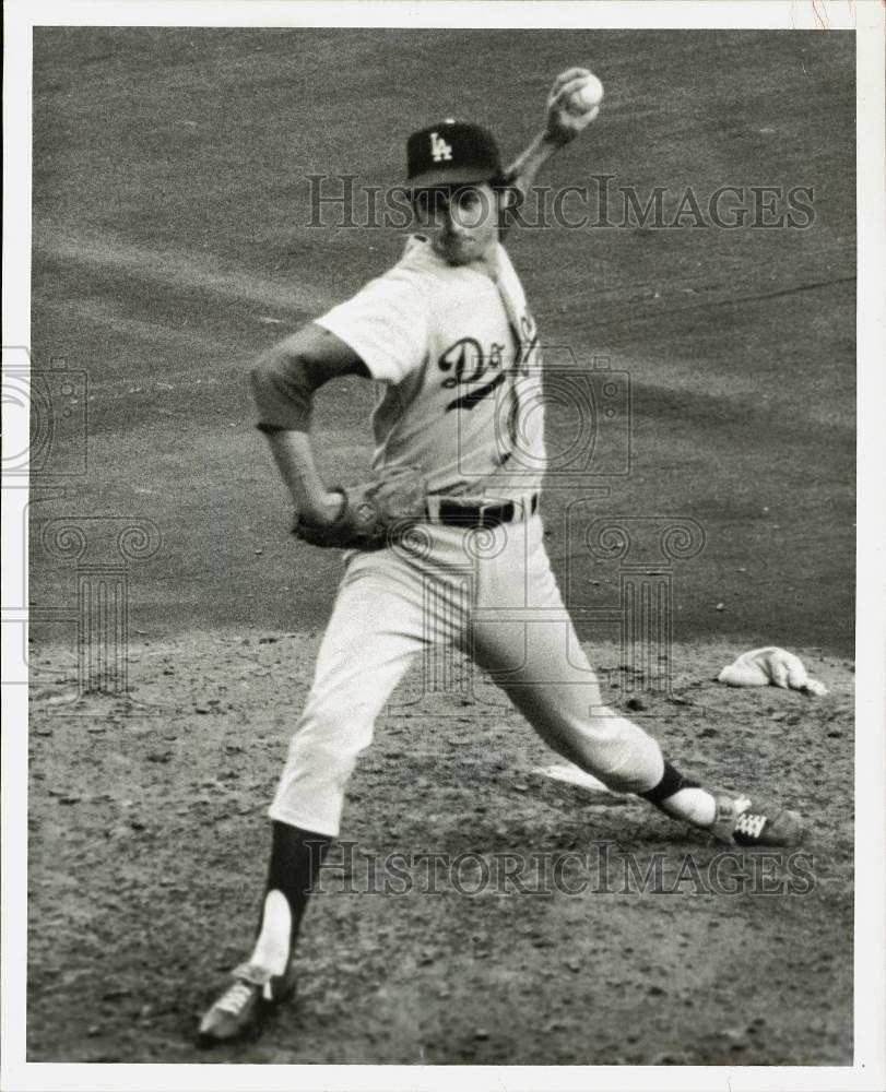 1976 Press Photo Pitcher Doug Rau - hpx05949- Historic Images