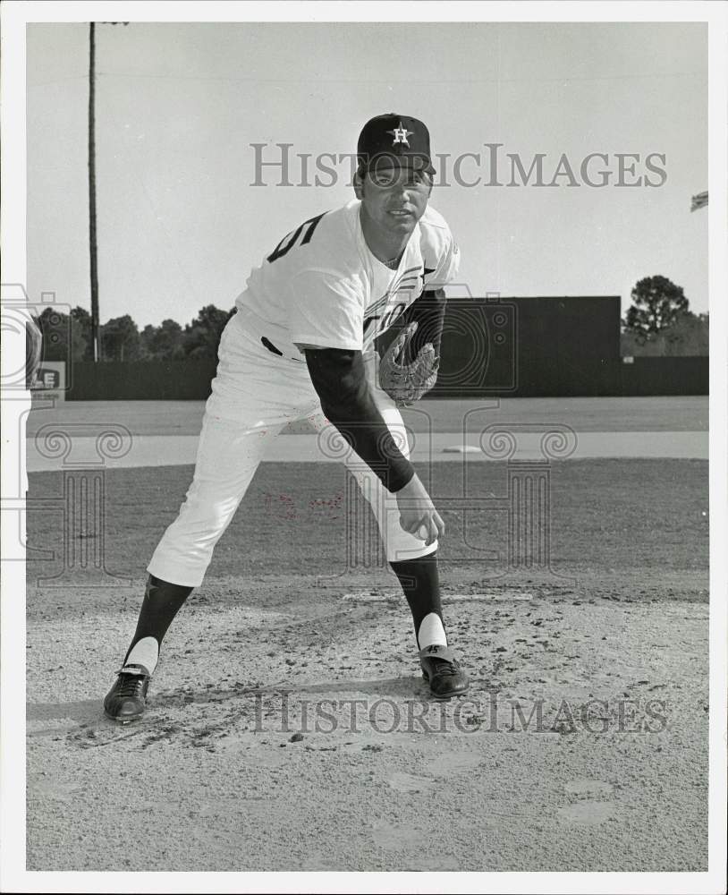 1970 Press Photo Houston Astros player Jim Ray - hpx05961- Historic Images