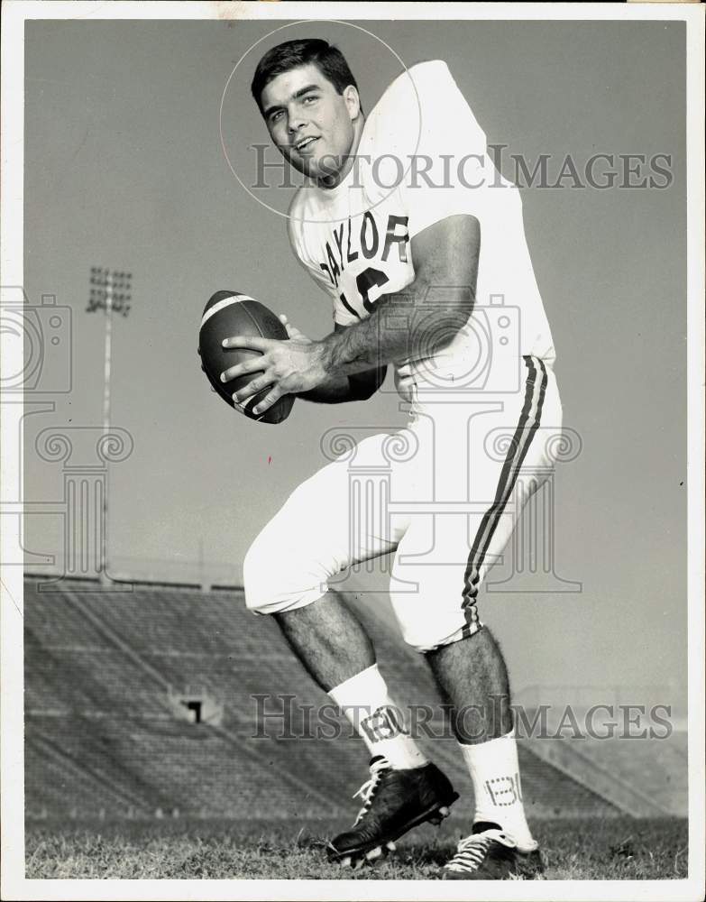 1966 Press Photo Baylor University football co-captain and QB, Terry Southall- Historic Images