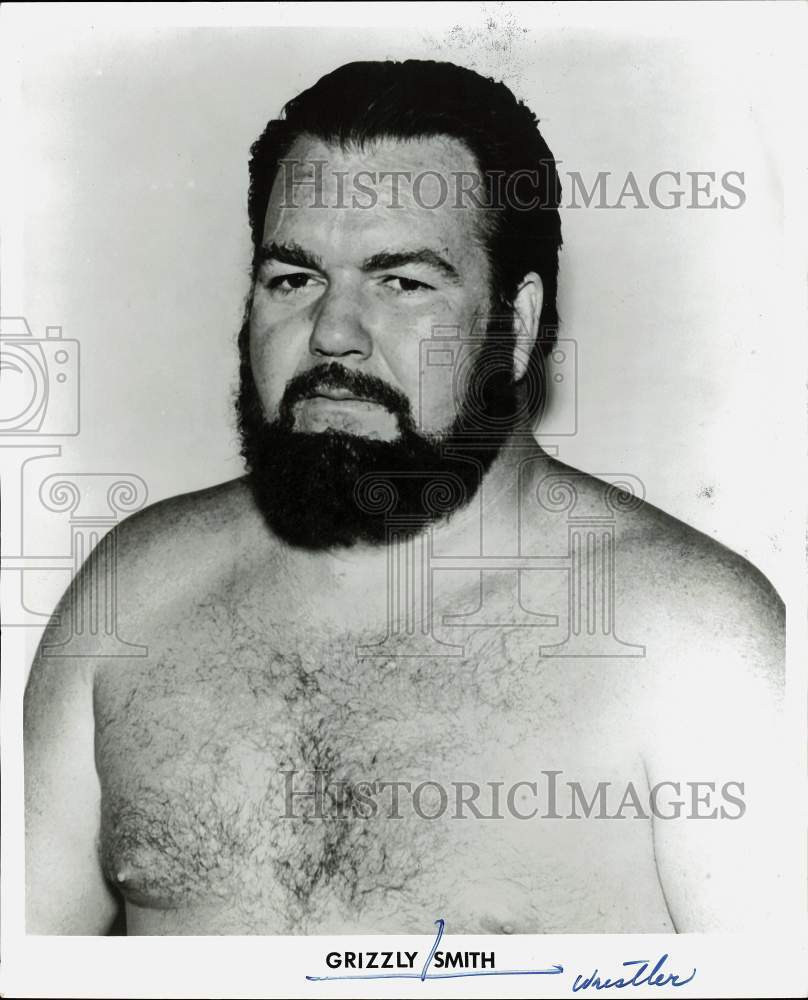 1969 Press Photo Grizzly Smith, American pro wrestler - hpx07516- Historic Images