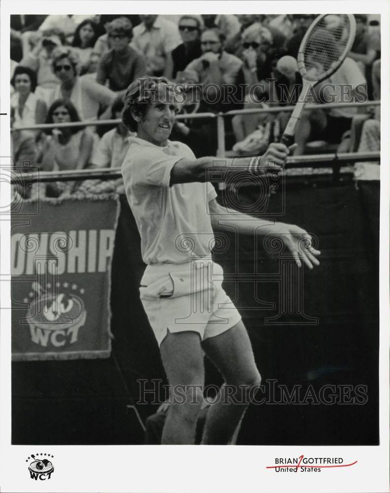 1975 Press Photo Brian Gottfried, American professional tennis player- Historic Images