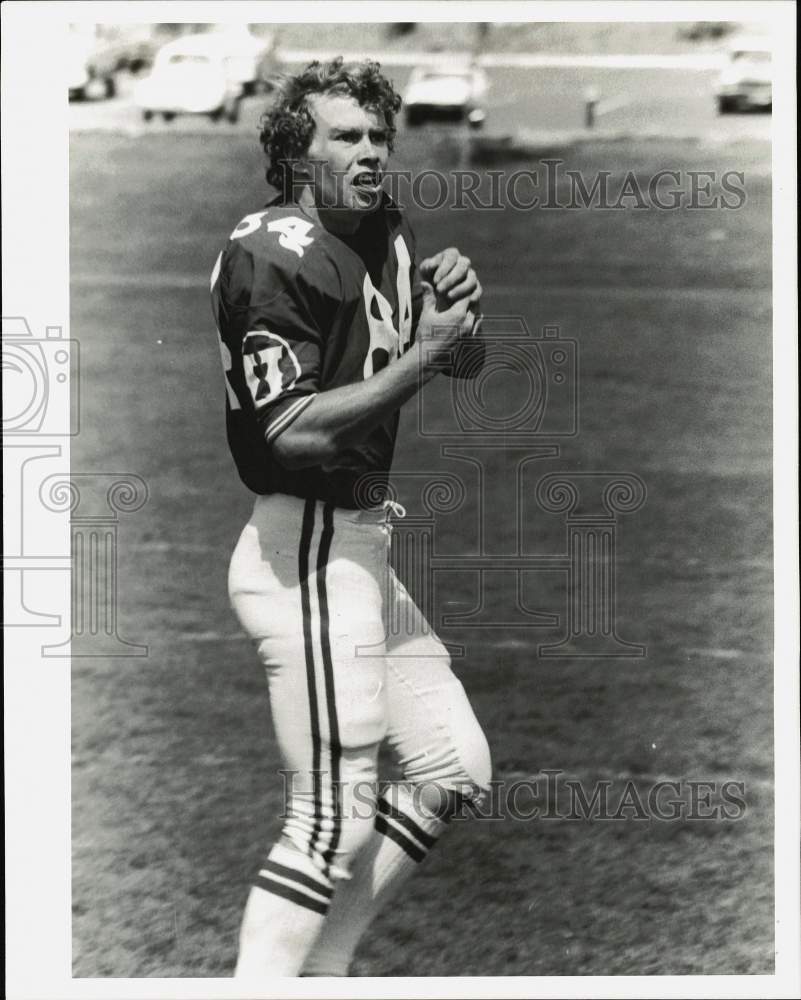 1976 Press Photo Rice University football player Dick Graham - hpx07717- Historic Images