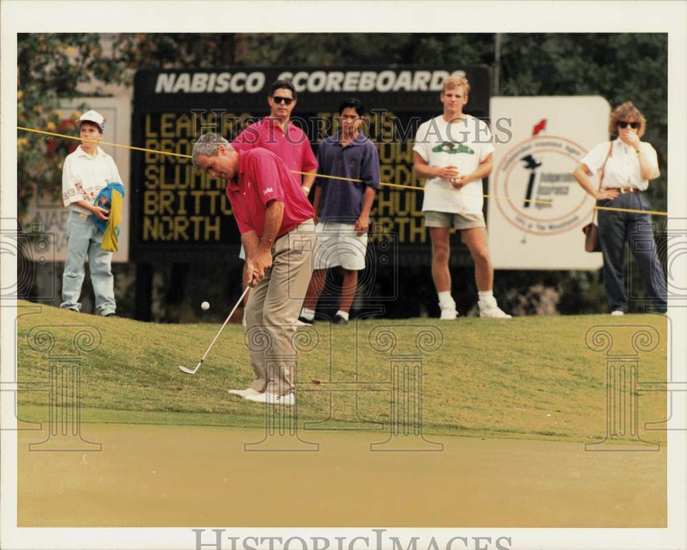 1991 Press Photo Curtis Strange at the IIAO Pro-Am Golf Tourament - hpx07841- Historic Images