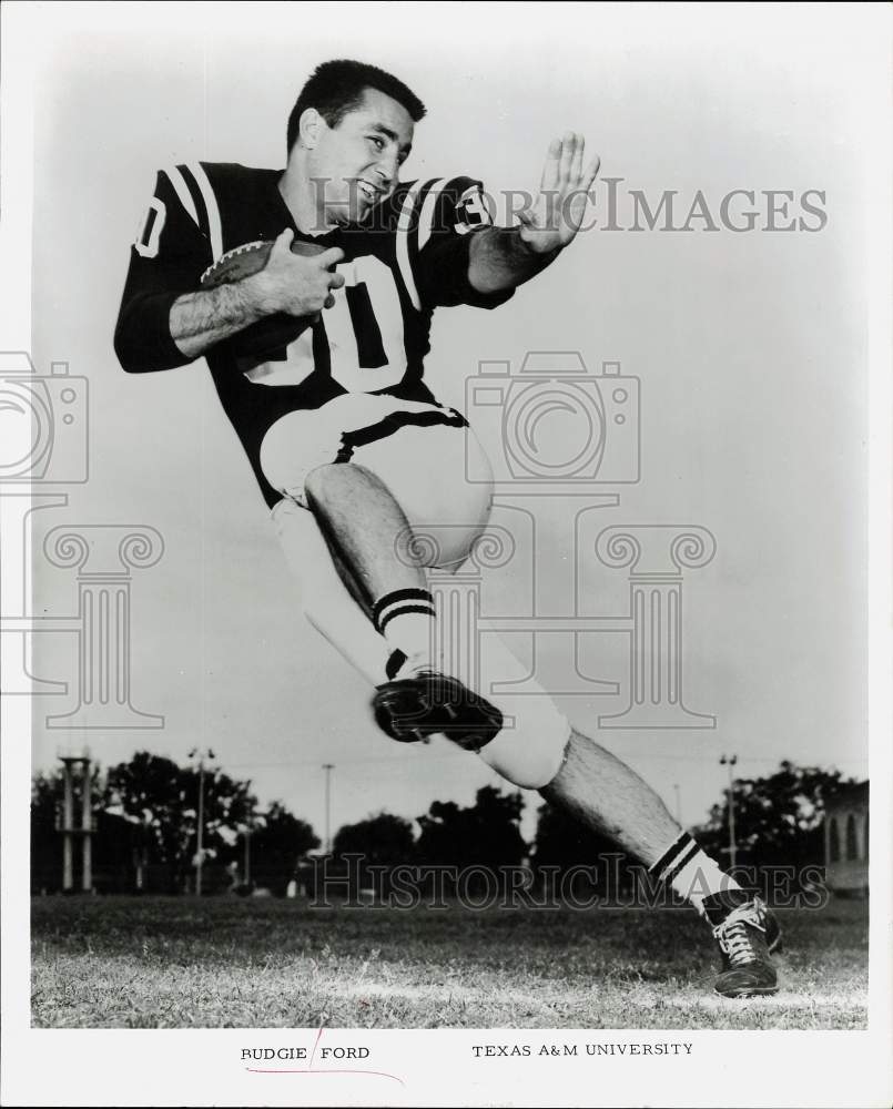 1965 Press Photo Budgie Ford, Texas A&M University football player - hpx08015- Historic Images