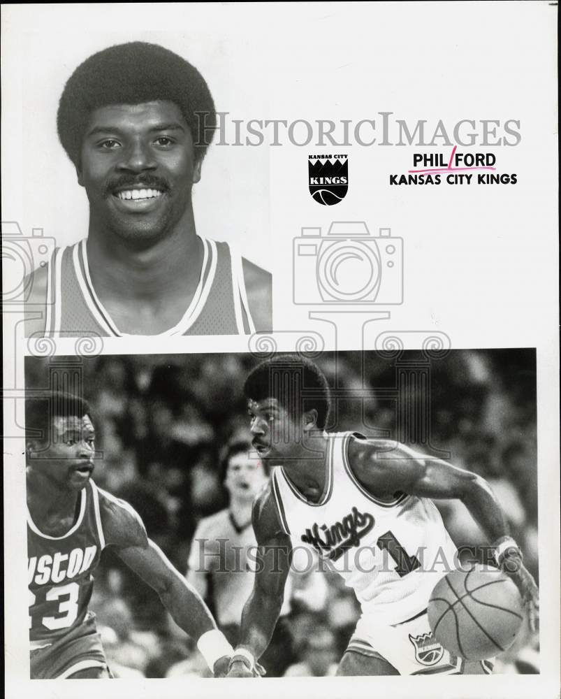 1979 Press Photo Phil Ford, Kansas City Kings basketball player - hpx08056- Historic Images