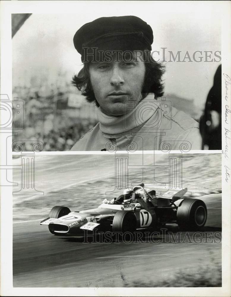 1972 Press Photo Race car driver and World Driving Champion, Jackie Stewart- Historic Images