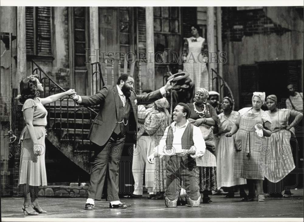 1983 Press Photo Scene from &quot;Porgy and Bess&quot; performed at Radio City Music Hall- Historic Images