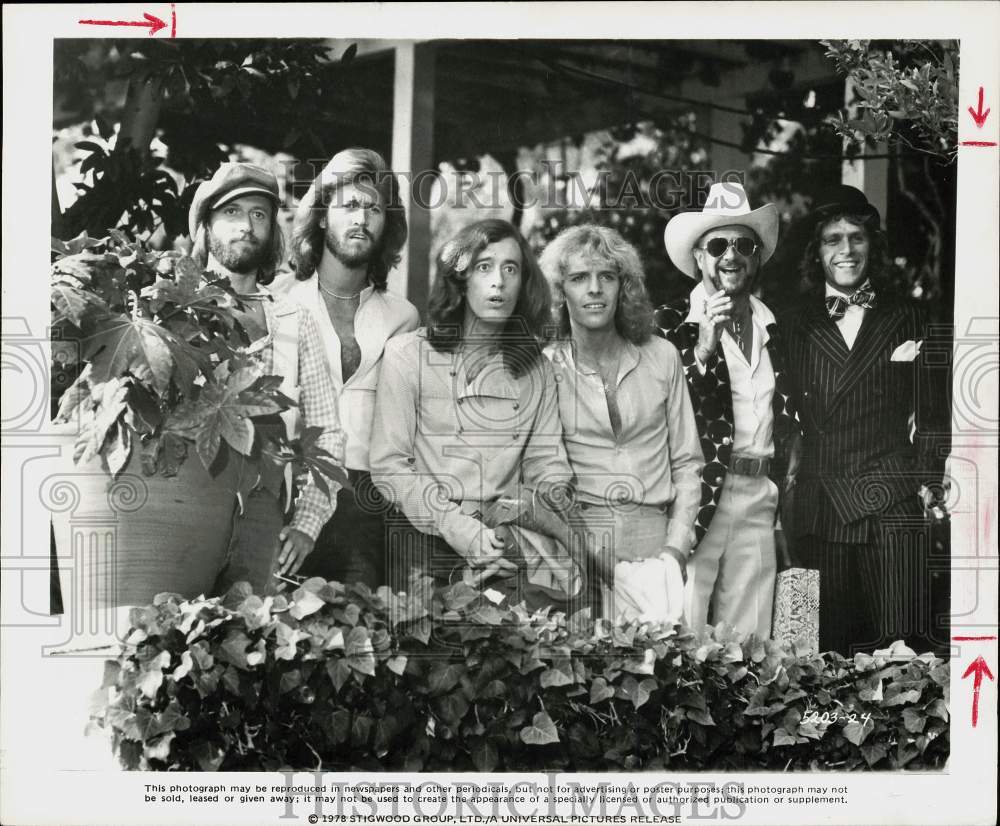 1978 Press Photo Scene from &quot;Sgt. Pepper&#39;s Lonely Hearts Club Band.&quot; - hpx10126- Historic Images