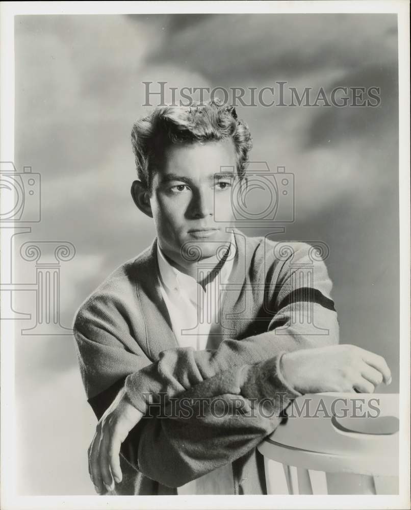 1958 Press Photo Actor Ray Stricklyn - hpx10670- Historic Images