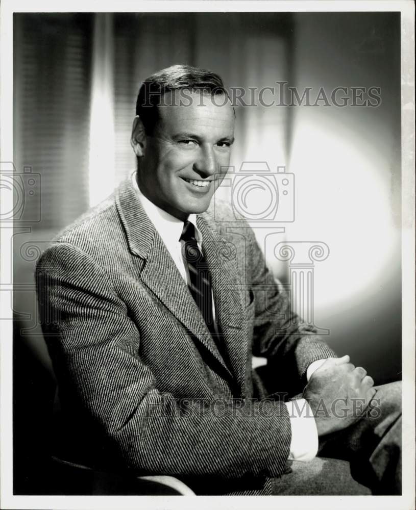 1965 Press Photo Richard Anderson in season premiere of "Perry Mason" on CBS-TV- Historic Images