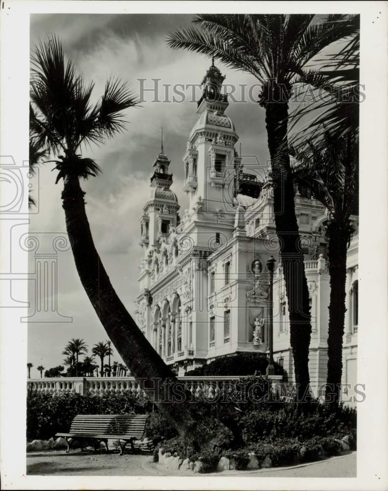 1973 Press Photo Monte Carlo casino located in Alpine Monaco. - hpx12291- Historic Images