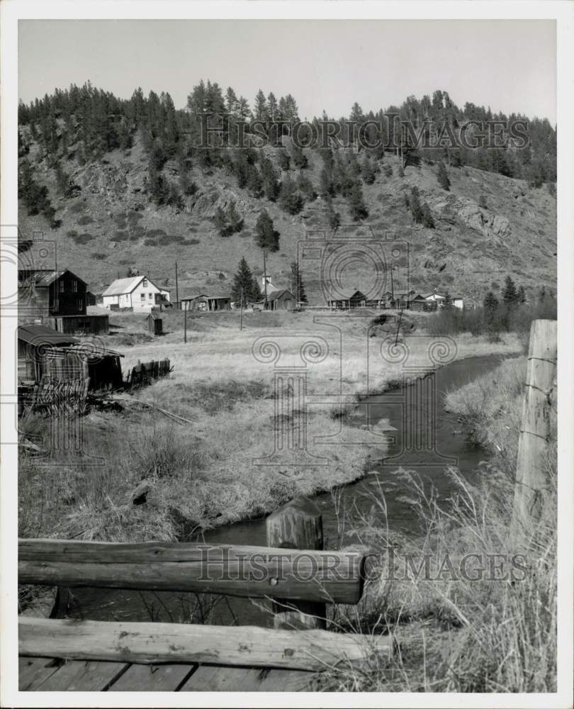 1962 Press Photo Town in South Dakota - hpx12492- Historic Images