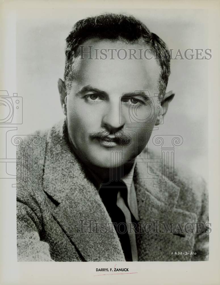 Press Photo Darryl F. Zanuck, film producer - hpx14804- Historic Images