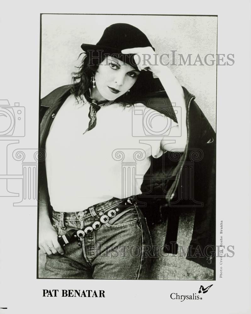 1988 Press Photo Pat Benatar, singer and Chrysalis recording artist. - hpx15372- Historic Images