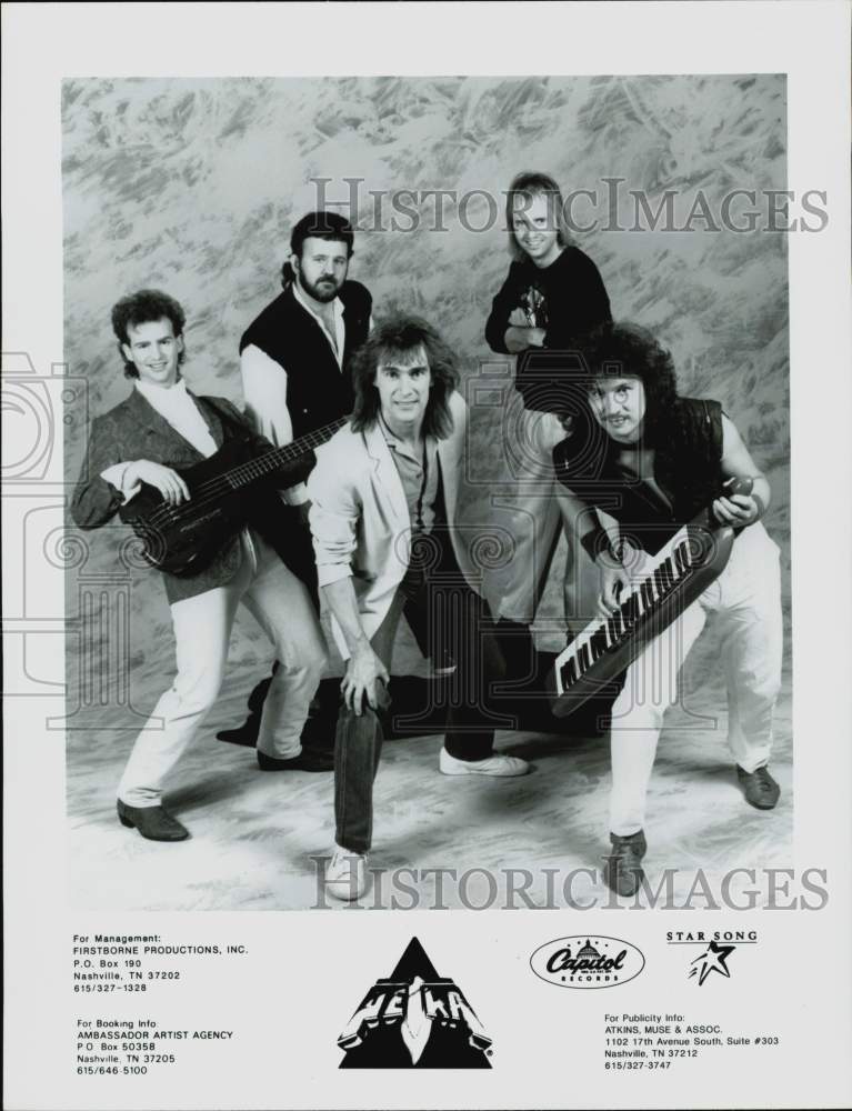 Press Photo Capitol Records recording group. - hpx16059- Historic Images