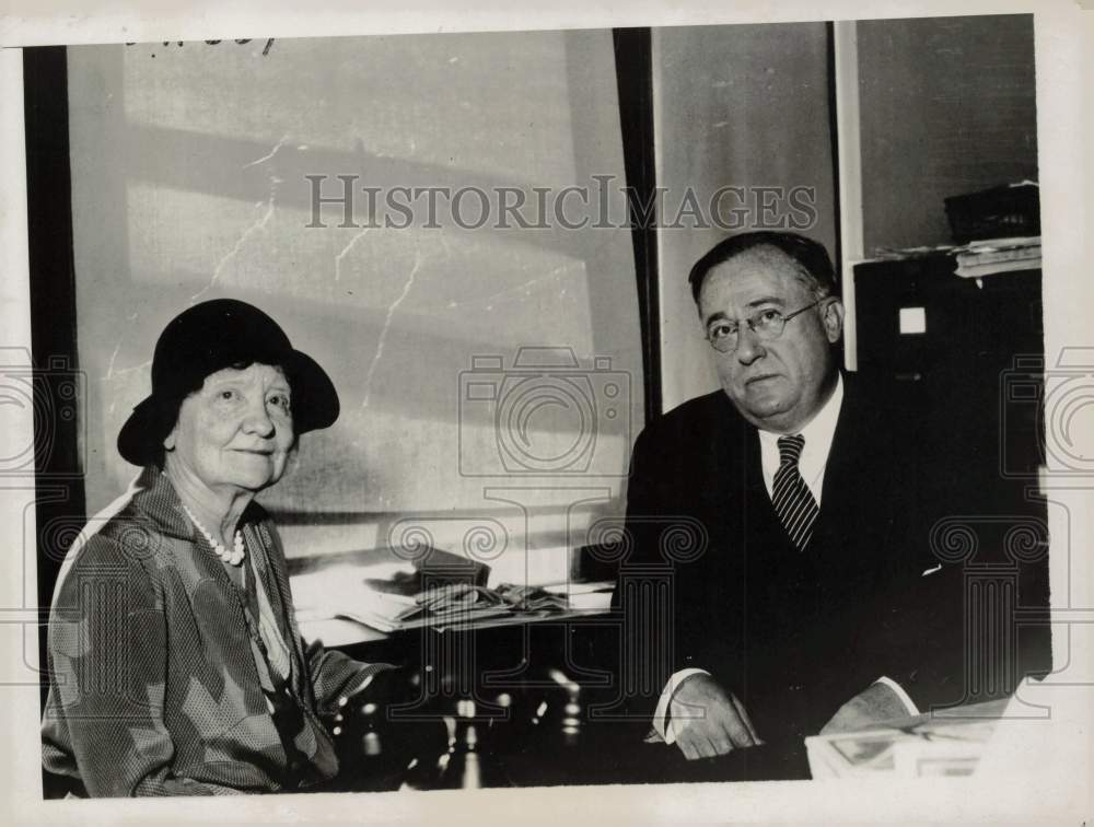 1931 Press Photo Rosa Dew Stansbury, kin to Ella Wendell hopes to break will, NC- Historic Images