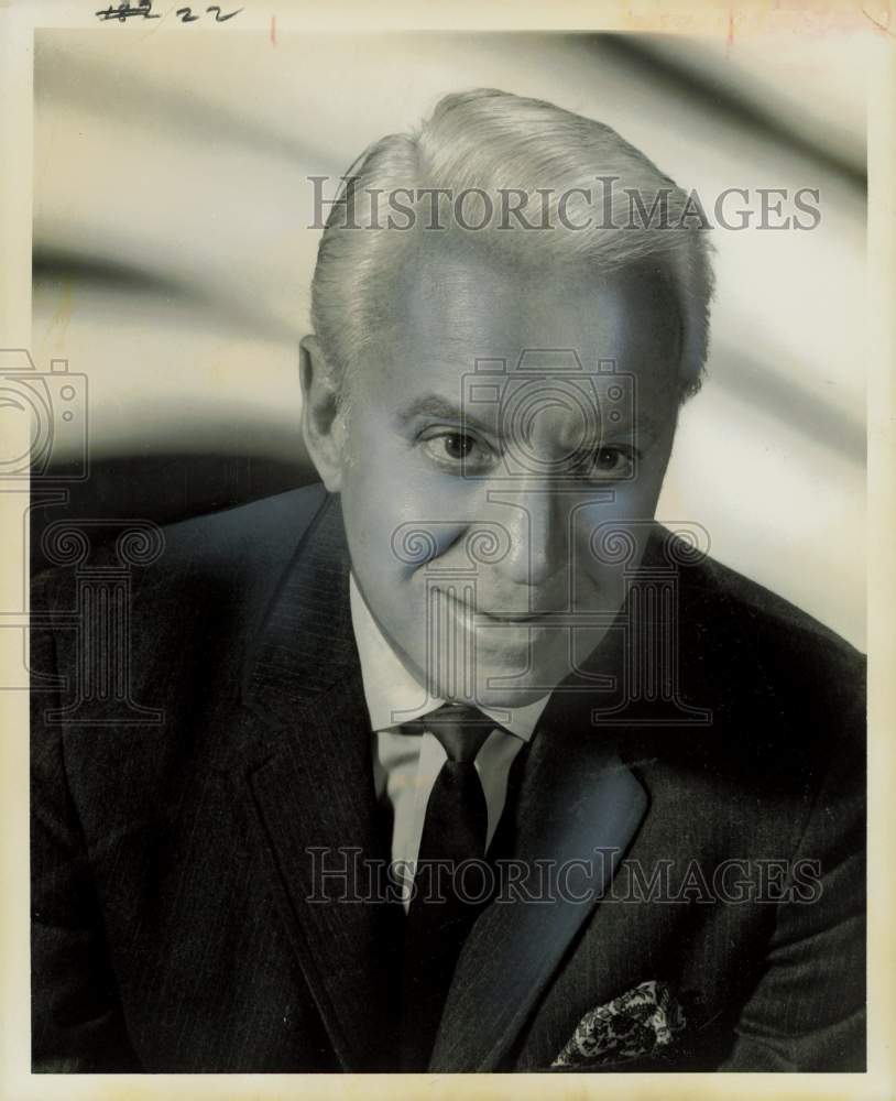 1969 Press Photo Mike Frankovich, movie producer and husband of Binnie Barnes- Historic Images