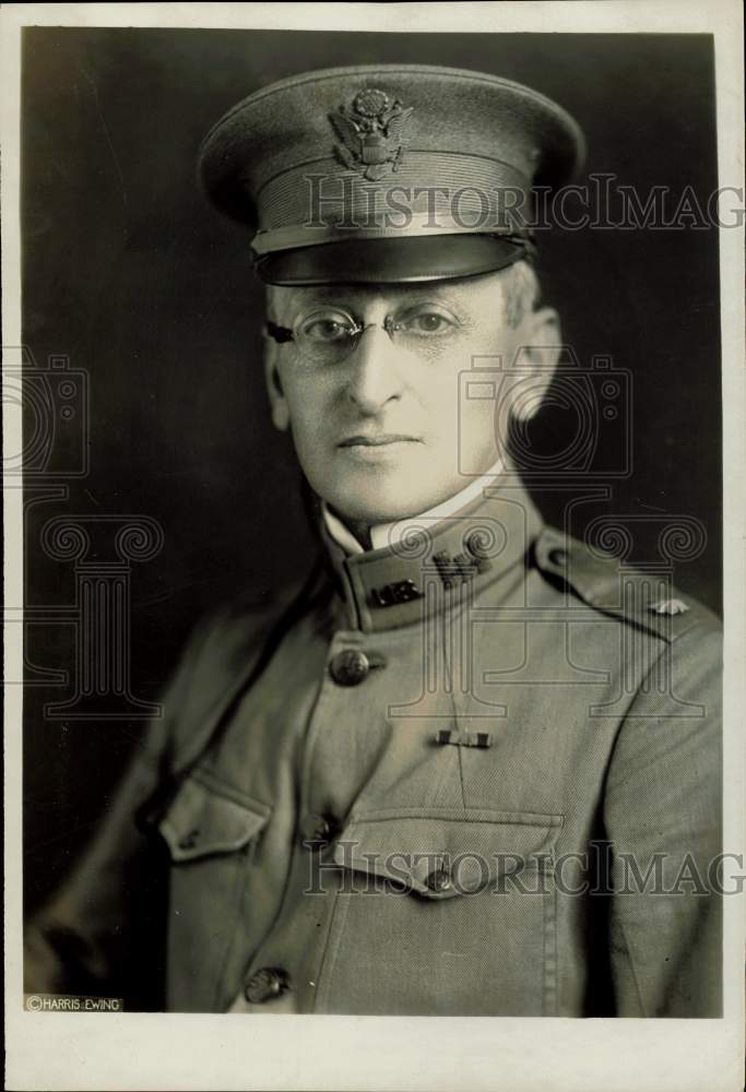 1921 Press Photo Col. Charles Keller, Engineer Commissioner District of Columbia- Historic Images