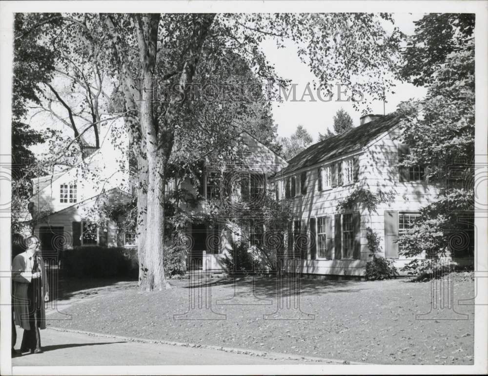 Press Photo Nelson Rockefeller&#39;s home at Pocantico Hills, New York - kfa25837- Historic Images