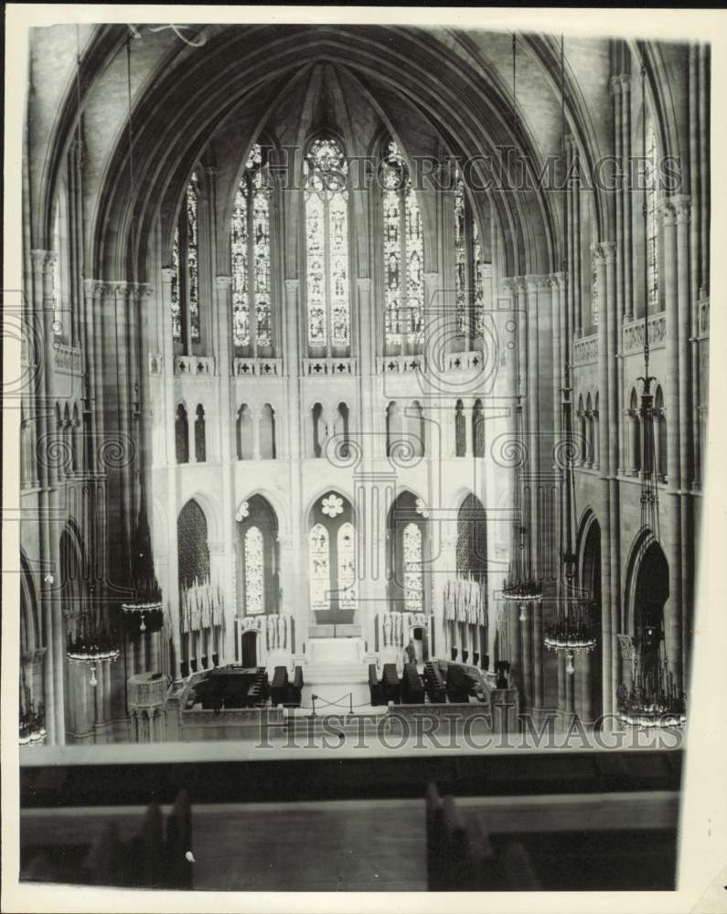 Press Photo Interior of Riverside Church - kfa36856- Historic Images