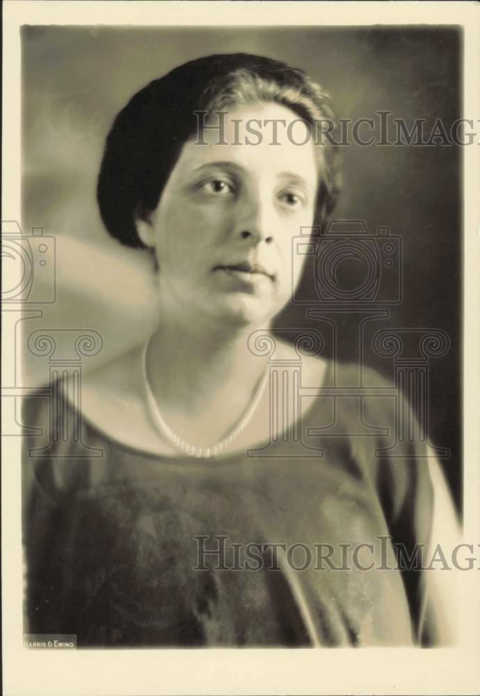 Press Photo Madame Steen, wife of the Norwegian Legislation counselor- Historic Images