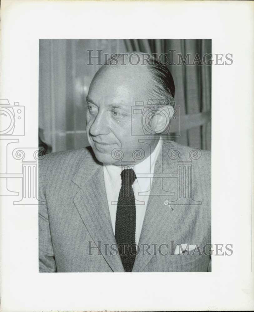 1956 Press Photo Jacob K. Javits, Republican nominee for US Senator from N.Y.- Historic Images