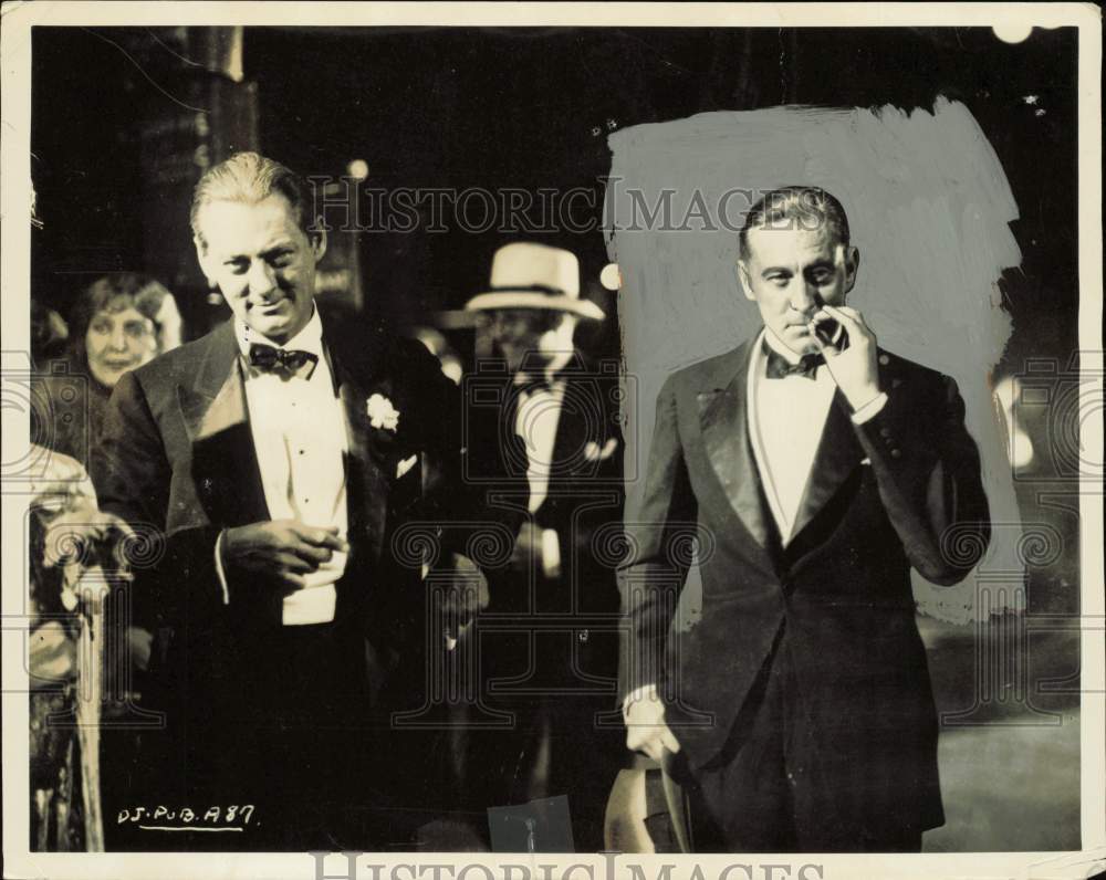 1926 Press Photo John and Lionel Barrymore attend "Don Juan" Hollywood opening- Historic Images
